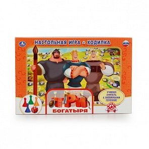 Настольная игра-ходилка – Три Богатыря (Умка, 4690590108239sim)