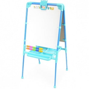 Двусторонний растущий мольберт с пеналом, голубой (Ника, М2 ГОЛУБОЙ)