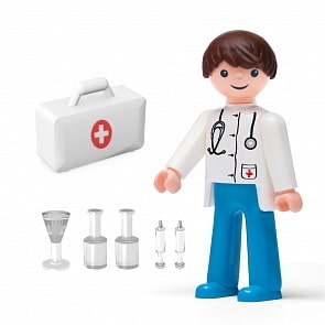 Фигурка доктора 8 см с аксессуарами (Efko, 30217EF-CH)