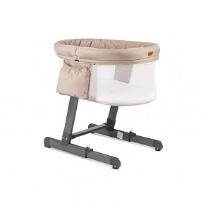 Детская приставная кроватка Nuovita Accanto Bonta Khaki Lino/Хаки лён (Nuovita, NUO-P8_939)