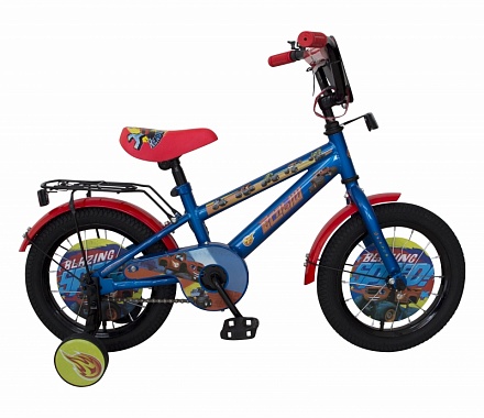 Детский велосипед Navigator из серии Вспыш, колеса 14", стальная рама, стальные обода, ножной тормоз 