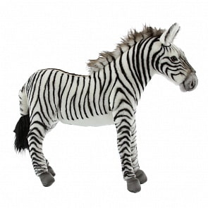 Мягкая игрушка Зебра Греви, 32 см (Hansa, 5153)
