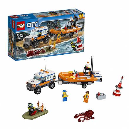 Lego City. Внедорожник 4х4 команды быстрого реагирования 