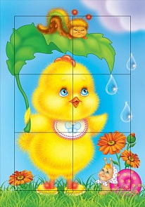 Рамка развивающая "Цыпленок" (Дрофа, 1924)