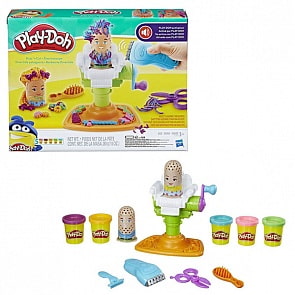 Набор для творчества из серии Play-doh - Сумасшедший Парикмахер (Hasbro, e2930)