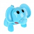 Развивающая крутилка Слон, синий цвет  - миниатюра №1