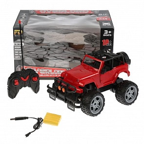 Джип на р/у FD038A, открываются двери, свет (B1576164) (ассортимент)