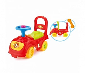 Мой первый автомобиль-каталка, красный (Dolu, DL_8025)
