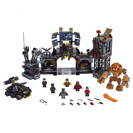 Конструктор Lego Супер Герои - Вторжение Глиноликого в бэт-пещеру 