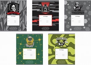 Тетрадь ученическая - Star Wars, 48 листов, клетка (Полиграфика, 37379)