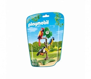 Игровой набор из серии Зоопарк: Тропические птицы (Playmobil, 6653pm)