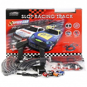 Трек от сети 220V с 2 пультами, машинками и аксессуарами JJ.19-2 (B1604831)