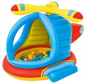 Игровой центр - Вертолёт с 50 шариками, 140 х 127 х 89 см. (BestWay, бв52217)
