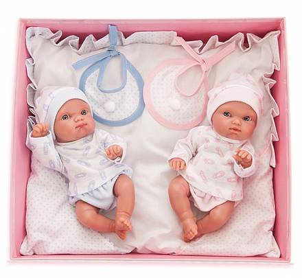 Куклы-двойняшки Пепито и Лолита, 21 см 