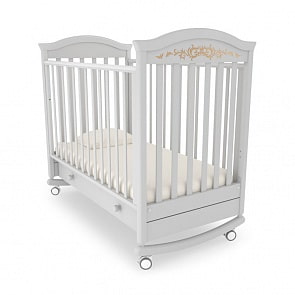 Кровать детская Гандылян К-2002-29 Даниэль Люкс, Белая ночь (Gandylyan, GAN-К-2002-29_Белая ночь)