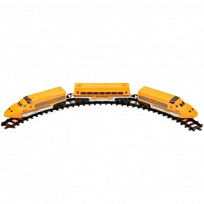 Железная дорога на батарейках JHX9911, 263 см, свет и звук (B1641553)