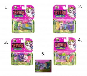 Набор игровой «Filly» - Бабочки с блестками, фигурка с аксессуарами (Dracco, M770138-3850)