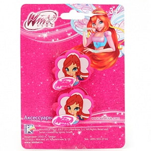 Набор из 2-х резинок для волос «Винкс» (Играем вместе, WR-WX-02sim)