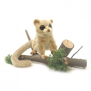 Мягкая игрушка - Мышиный лемур, 14 см. (Hansa, 5216)