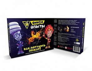 Набор для экспериментов - Фикси-опыты - Как потушить пожар? (Висма, 857пл)