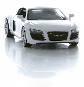 Машинка Audi R8, масштаб 1:24 (Welly, 22493)