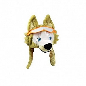 Мягкая шапка - Волк Забивака, взрослый размер 54-56 (1toy, Т11017)