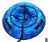 Санки надувные Тюбинг - Созвездие синее, диаметр 105 см.  - миниатюра №1