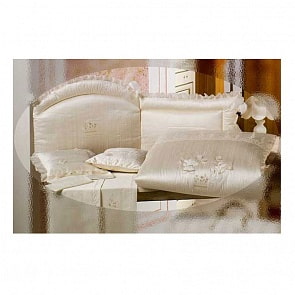 Одеяло для люльки - Коралловый риф из коллекции 4 времени года из ткани пике с вышивкой (Babypiu, 48.158)