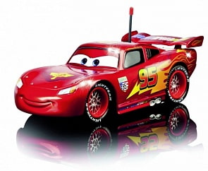 Cars-2. Молния МакКуин на радиоуправлении, масштаб 1:24 (Dickie, 3089538)