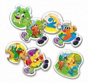 Развивающий набор Уроки с мамой - Волшебные цифры (Фантазер, 830102)