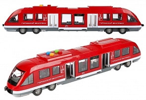 Поезд-метро Городской экспресс, 45 см, свет и звук (Технопарк, 8033-1R)