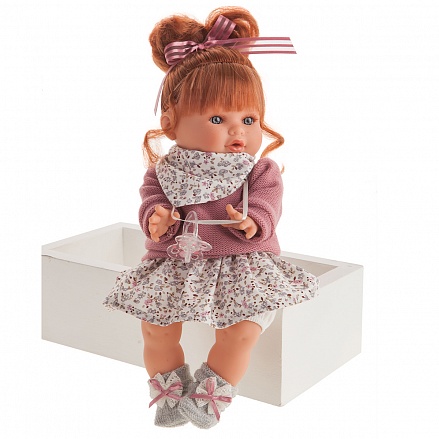 Кукла Клара в фиолетовом, озвученная, 30 см 