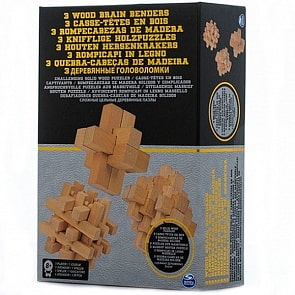 Настольная игра - Набор головоломок, 3 штуки (Spin Master, 6033303)