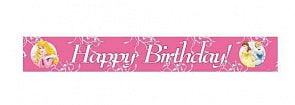 Баннер Принцессы Disney Happy Birthday (Procos, tp3350)