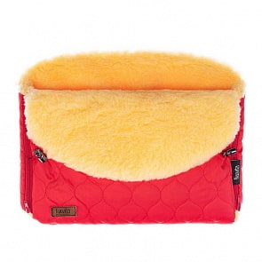 Муфта меховая для коляски Nuovita Polare Pesco Rosso/Красный (Nuovita, NUO-mPOLP_2120)