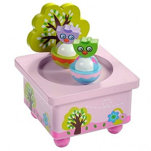 Музыкальная шкатулка Волшебная коробочка - Совушки (Mapacha, 76419)