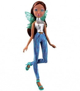 Кукла Winx Club из серии Рок-н-ролл – Лейла (Winx, IW01591805)