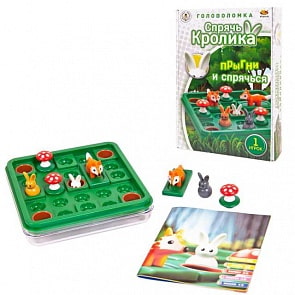 Настольная игра-головоломка - Спрячь кролика (ABtoys, PT-01118)