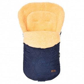Конверт зимний меховой Nuovita Polare Pesco, blu scuro/темно-синий (Nuovita, POLP_2506)