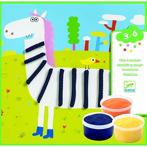 Набор с пластилином Лепка Рисунки (Djeco, 09893)