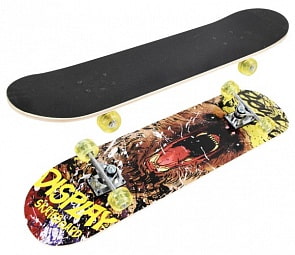 Скейтборд Grizzly 79 х 20 см (604-3108-17)
