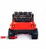 Электромобиль Jeep WHE 1688 4Х4 красного цвета  - миниатюра №6