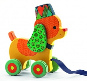 Каталка - Собачка Ину (Djeco, 06232k) 