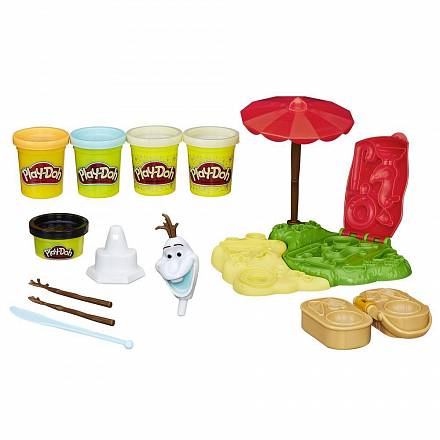 Игровой набор Play-Doh - Летние приключения Олафа 
