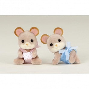 Sylvanian Families - Мышки-двойняшки (Epoch, 3226st)
