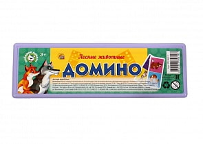 Домино - Лесные животные (Рыжий кот, ИН-4614)