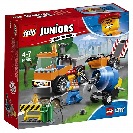 Конструктор Lego Juniors – Грузовик дорожной службы 