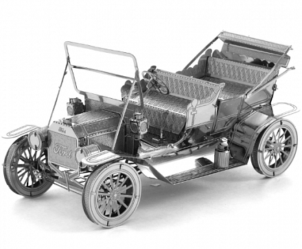 Сборка металлической модели - Форд 1908, ретро 