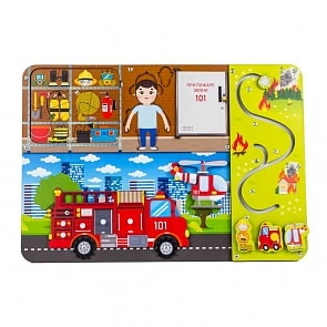 Бизиборд - Пожарная служба (Сибирский сувенир, 112305)