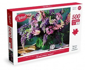 Пазл 500 Астрель - Великолепные люпины (Origami, 05655)